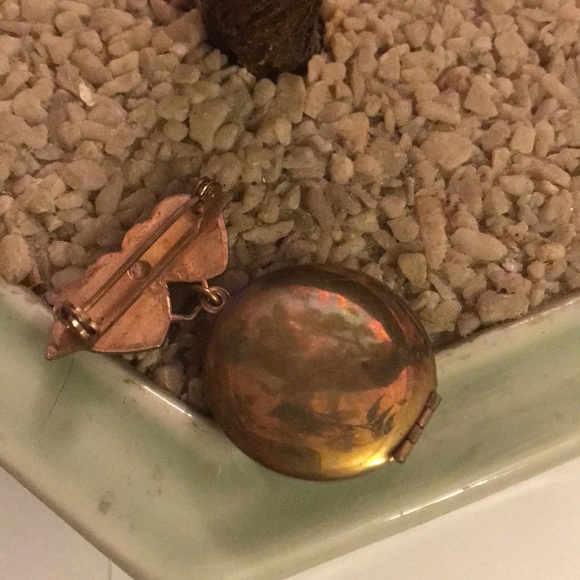 Victorian mop locket brooch - Picture 4 of 4